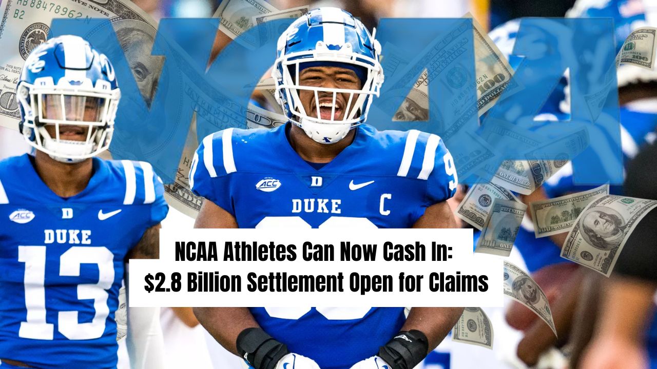 Former NCAA Athletes Can Now File Claims in $2.8 Billion Settlement