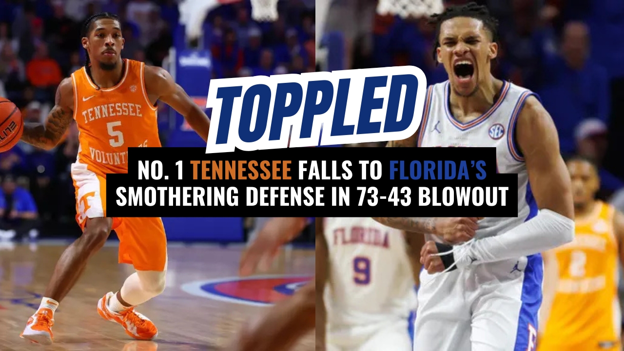 Florida Stuns No. 1 Tennessee in Dominant Upset Victory