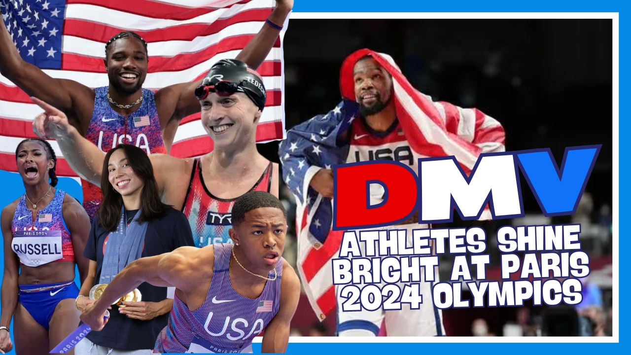 DMV Athletes Shine Bright at Paris 2024 Olympics