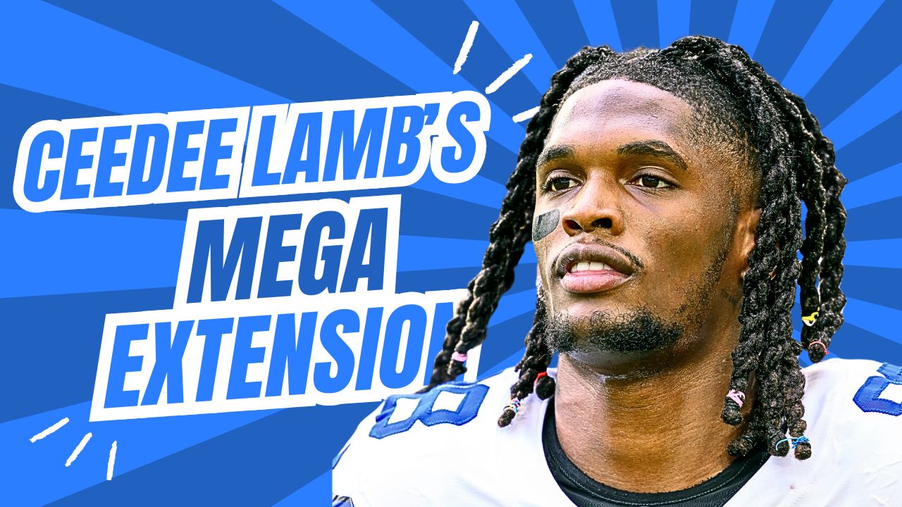 Cowboys Secure CeeDee Lamb with Four-Year, $136M Contract Extension