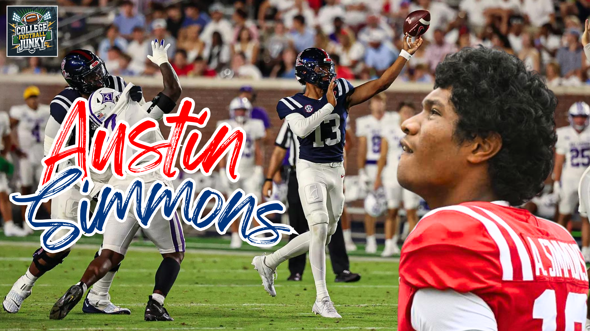 Austin Simmons Shines in Debut: The Journey of Ole Miss' Young Quarterback