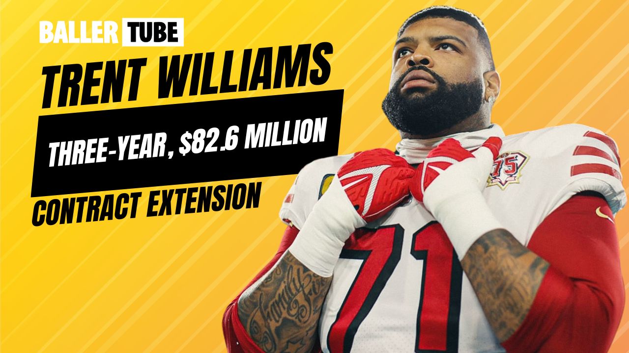 49ers and Trent Williams Finalize Three-Year, $82.6 Million Contract Extension