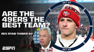 NOT EVEN CLOSE ❗❕ Rex Ryan declares the 49ers the NFL's best team after win vs. Eagles | Get Up