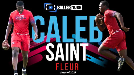 Caleb Saint Fleur: Freshman DE in Training