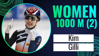 Speed and Precision: KIM Gilli Clinches Victory in 1000m (2) Women | Dresden 2024 Short Track Skating