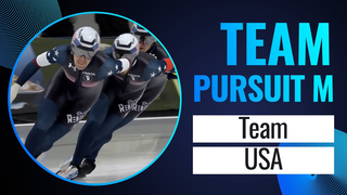 USA| Winner | Team Pursuit Men | Salt Lake City 2024 | SpeedSkating