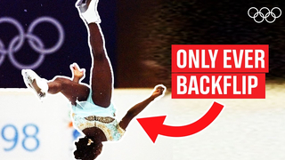 Surya Bonaly's Unforgettable Backflip on One Blade - 1998 Winter Olympics