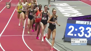 Women's Mile Final - 2024 NCAA indoor track and field championships