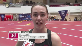 Women's Mile Final - 2024 NCAA indoor track and field championships