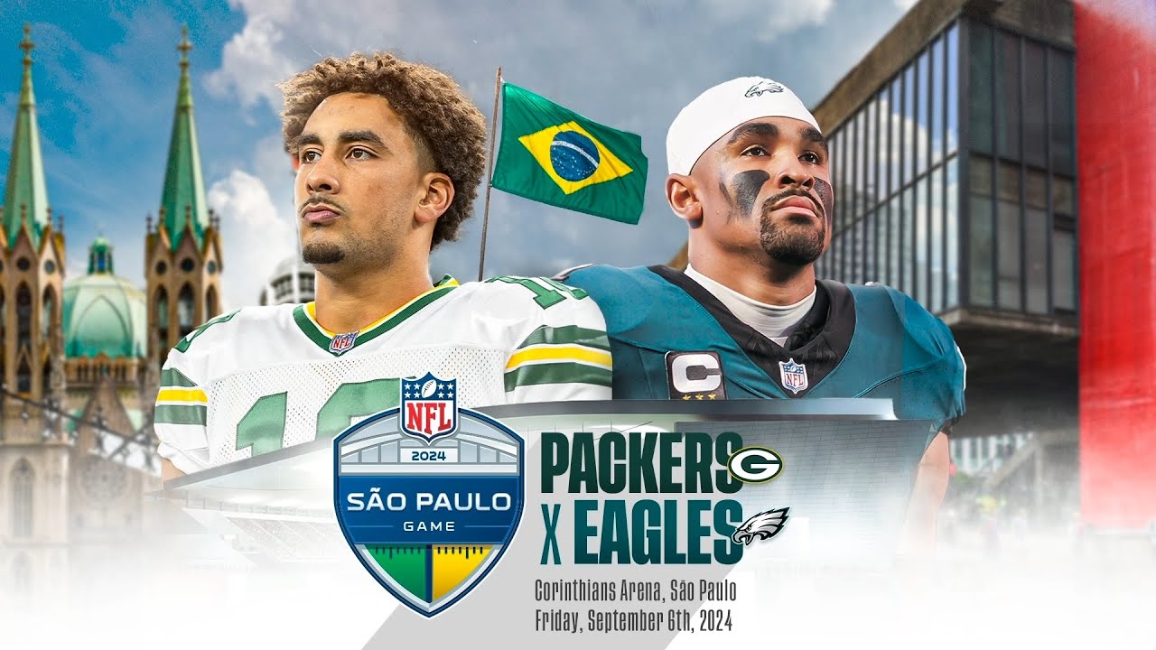 Packers to Face Eagles in Historic Brazil NFL Matchup