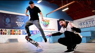 Landing his FIRST Kickflip after 26 years!?