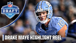 Drake Maye Highlight Reel: New England Patriots select UNC QB at No. 3 | 2024 NFL Draft