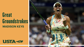 Madison Keys' Best Groundstrokes | US Open