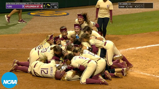 Nothing but softball walkoffs in NCAA tournament