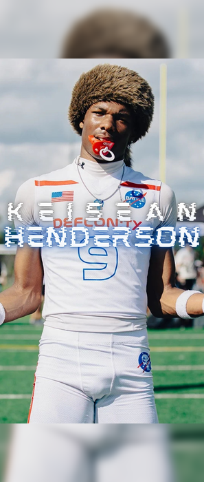 “Davy Crocket“ Keisean Henderson The QB that plays WR for FUN !