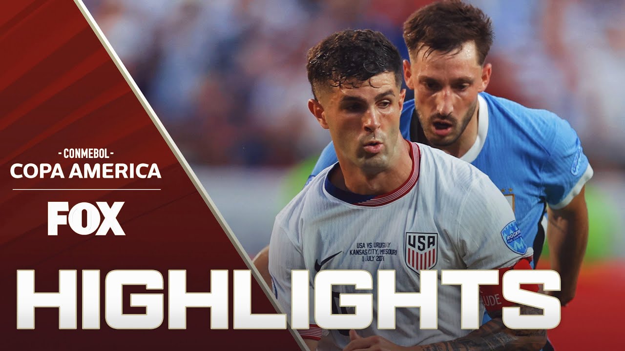 Usa Vs Uruguay 2024 Copa América Match Highlights