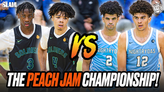 AJ Dybantsa vs Cameron Boozer! ???????? Peach Jam Championship Recap ????