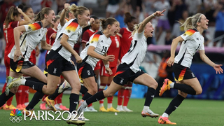 Germany OUTLASTS Canada in PKs, advances to women's soccer semis of Paris Olympics | NBC Sports