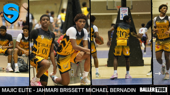 Jahmari Brissett and Michael Bernadin Shine for Majic Elite