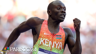 Kenya’s Emmanuel Wanyonyi wins 800m by A HUNDREDTH of a second | Paris Olympics | NBC Sports