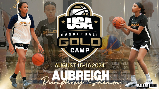 Aubreigh Pumphrey-Solomon's Journey to Pittsburgh: A Rising Star at the USA Gold Invite Basketball Camp