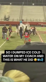 Bro became a track star #football #coach #icecold #funny #run #highschool ( @jyoung_53)