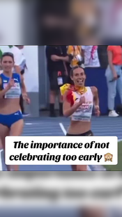 Paul Kevin Sherrard #opps #ohno #celebration #fail #run #race #running #olympics #lol #sport #trending #early #viral #goviral #thehopperclan #fyp #foryou #funny #humour #secondhandembarrassment #omg #comedy