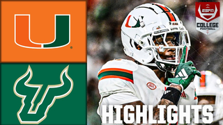 Miami Hurricanes vs. South Florida Bulls | Full Game Highlights | ESPN College Football