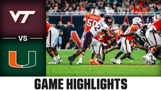 Virginia Tech vs. Miami Game Highlights | 2024 ACC Football