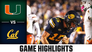 Miami vs. Cal Game Highlights | 2024 ACC Football