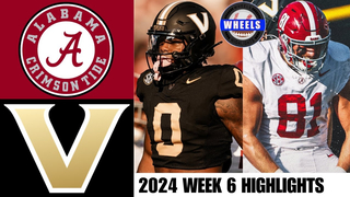 #1 Alabama v Vanderbilt (INCREDIBLE UPSET!) | Full Game Highlights | 2024 College Football Highlight