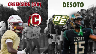 GEORGIA TAKES ON TEXAS Desoto vs Creekside (GA) 2024 Texas High School Football #txhsfb