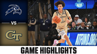 North Florida Stuns Georgia Tech in High-Scoring Battle, 105-93 | NCAA Men’s Basketball Highlights