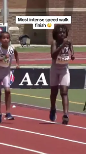 Walking with a purpose #trackandfield #speedwalking #finishline (aautrackandfield/IG)