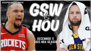 Golden State Warriors vs Houston Rockets Full Game Highlights | Dec 11 | 2025 NBA Season