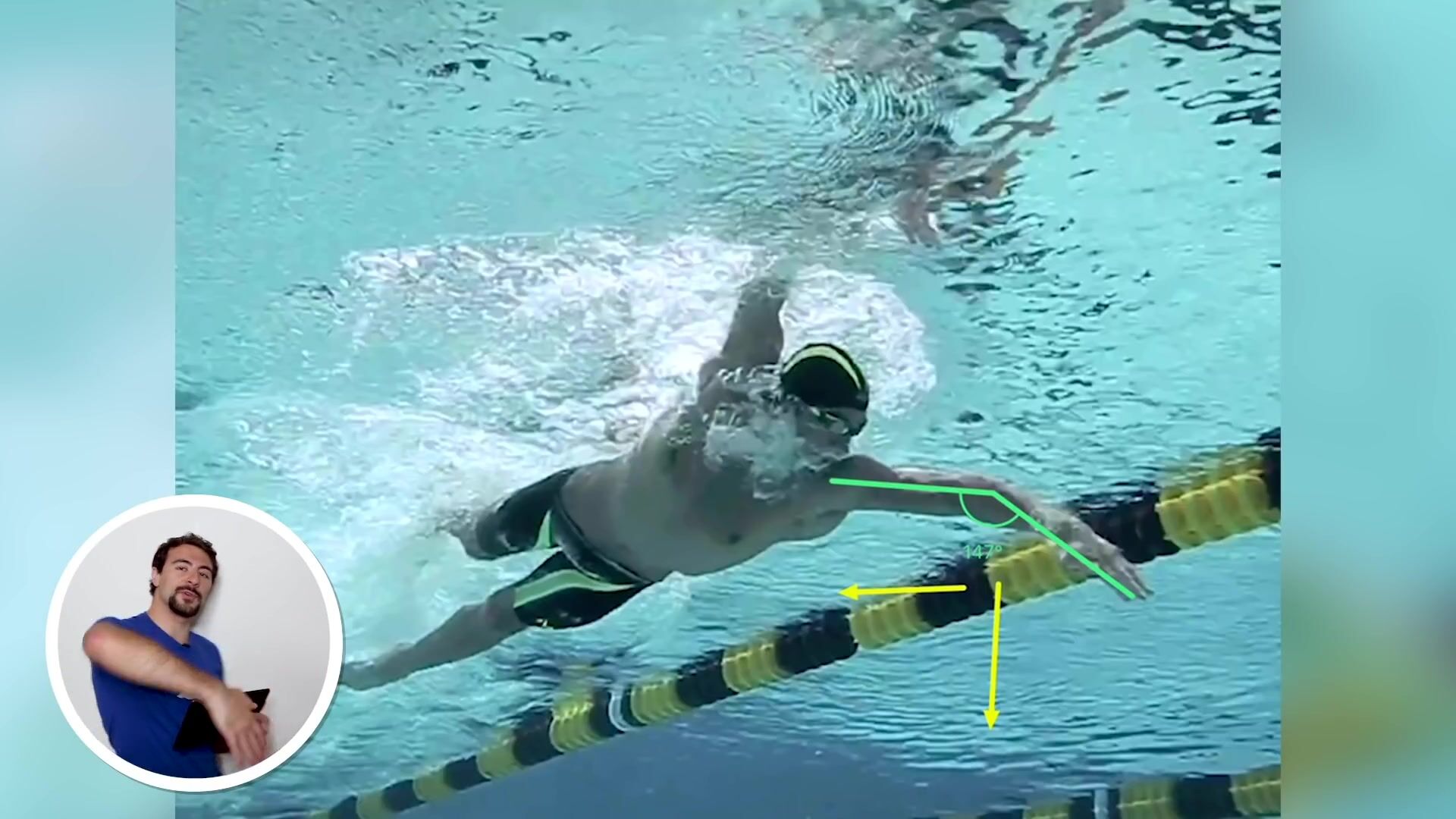 Michael Phelps Freestyle Stroke Analysis