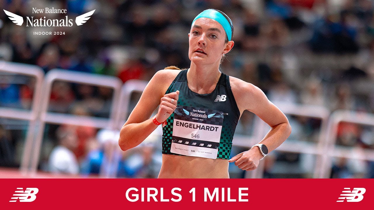 Girls Mile New Balance Nationals Indoor 2024