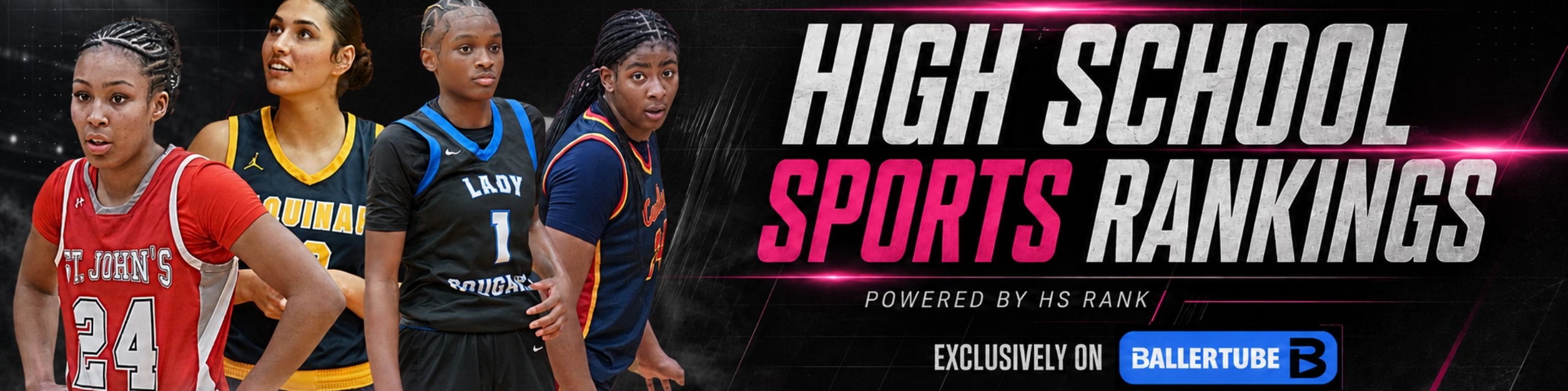 High School Sports Rankings — powered by HS Rank, exclusively on BallerTube